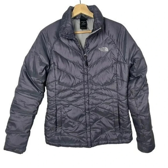 The North Face Aconcagua 550 Purple Quilted Down Puffer Jacket S - Picture 1 of 4